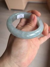 Load image into Gallery viewer, 51.4mm Certified Type A 100% Natural icy watery light green jadeite Jade bangle BK123-3400
