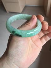 Load image into Gallery viewer, 52.9mm certified 100% natural Type A sunny green  jadeite jade bangle PB163-4653
