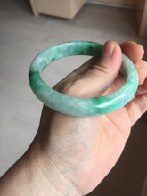 Load image into Gallery viewer, 58mm certified 100% natural Type A sunny green red jadeite jade bangle PB166-4659
