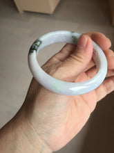 Load image into Gallery viewer, 54.5mm certified 100% natural Type A sunny green/purple/white jadeite jade bangle PB229-2825
