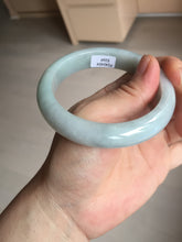 Load image into Gallery viewer, 57.5mm Certified 100% natural Type A light green white jadeite jade bangle B116-5269
