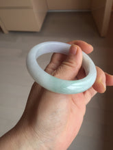 Load image into Gallery viewer, 52.5mm Certified Type A 100% Natural light green white purple Jadeite bangle AU22-0872
