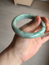 Load image into Gallery viewer, 56mm 100% natural type A sunny green jadeite jade bangle BM97
