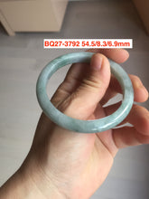 Load image into Gallery viewer, Sale! Type A 100% Natural dark green/white/black Jadeite Jade bangle with defects group 3
