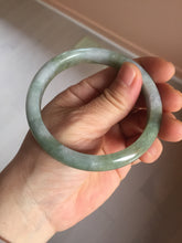 Load image into Gallery viewer, 58.8mm certified 100% natural type A light green purple jadeite jade bangle PB201-3350
