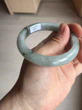 Load image into Gallery viewer, 52.3mm certified 100% natural Type A icy watery dark green jadeite jade bangle AH103-4490
