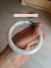 Load image into Gallery viewer, 60-64mm certified 100% Natural type A green/gray jadeite jade bangle group S33 (Clearance)
