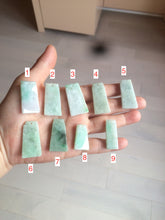 Load image into Gallery viewer, 100% Natural type A icy watery light green/sunny green Jadeite Jade safe and sound pendant BF97
