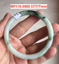 Load image into Gallery viewer, Sale! Certified type A 100% Natural green/white Jadeite bangle(different size with defects) group 2
