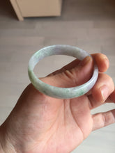 Load image into Gallery viewer, 50.5mm certified 100% natural Type A sunny green/yellow/purple (FU LU SHOU) jadeite jade bangle BM22-0694
