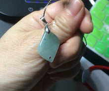 Load image into Gallery viewer, 100% natural type A jadeite jade icy Willow leaf bead KS97
