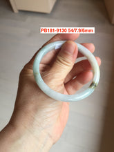 Load image into Gallery viewer, Type A 100% Natural dark green/white/black/purple Jadeite Jade bangle (with big defects) group 4
