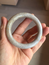 Load image into Gallery viewer, 53.5mm 100% natural beige yellow white pale pink round cut a taste of the tropical Coral Jade (珊瑚玉) bangle SY124
