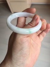 Load image into Gallery viewer, 52.8mm Certificated 100% natural type A sunny green/white/red jadeite jade bangle AF91-3177
