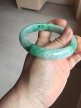 Load image into Gallery viewer, 58mm certified 100% natural Type A sunny green red jadeite jade bangle PB166-4659

