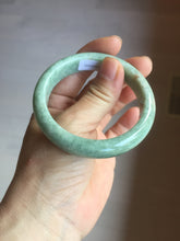 Load image into Gallery viewer, 53.7mm Certified 100% natural Type A sunny green red jadeite jade bangle BQ19-5461
