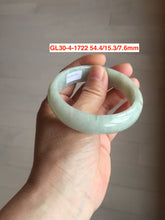 Load image into Gallery viewer, 53-59mm Type A 100% Natural light green/yellow/white  Jadeite Jade bangle group GL30 Add-on items, not for sale alone.
