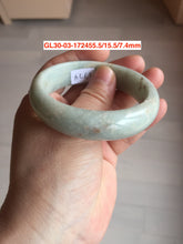 Load image into Gallery viewer, 53-59mm Type A 100% Natural light green/yellow/white  Jadeite Jade bangle group GL30 Add-on items, not for sale alone.
