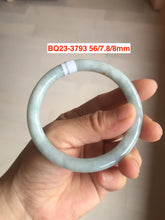 Load image into Gallery viewer, Sale! Certified type A 100% Natural green/white Jadeite bangle(different size with defects) group 2
