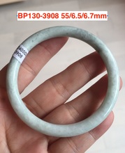 Load image into Gallery viewer, Type A 100% Natural dark green/white/black Jadeite Jade bangle (with defects) group 1
