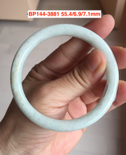 Load image into Gallery viewer, Sale! Certified type A 100% Natural green/white Jadeite bangle(different size with defects) group 2
