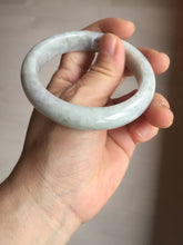 Load image into Gallery viewer, 56.8mm Certified Type A 100% Natural light green white jadeite Jade bangle GL48-13-4009
