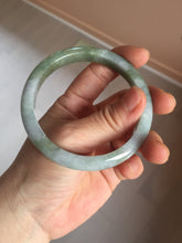 Load image into Gallery viewer, 58.8mm certified 100% natural type A light green purple jadeite jade bangle PB201-3350
