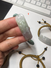 Load image into Gallery viewer, 100% natural jadeite jade carved PiXiu (貔貅) bracelet BN75
