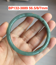 Load image into Gallery viewer, Type A 100% Natural dark green/white/black Jadeite Jade bangle (with defects) group 1
