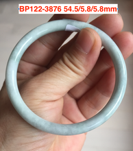 Load image into Gallery viewer, Type A 100% Natural dark green/white/black Jadeite Jade bangle (with defects) group 1
