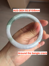 Load image into Gallery viewer, Sale! 56-59mm 100% Natural jadeite jade bangle group A61 (Clearance)
