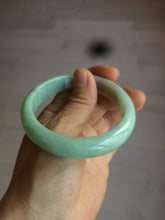 Load image into Gallery viewer, 55mm certified Type A 100% Natural apple green/purple Jadeite Jade bangle L145-2834
