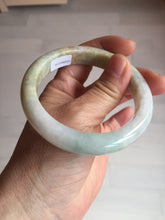 Load image into Gallery viewer, 58mm Certificate 100% natural type A light green yellow brown jadeite jade bangle D159-5351
