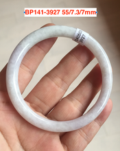 Load image into Gallery viewer, Sale! Certified type A 100% Natural green/white Jadeite bangle(different size with defects) group 2
