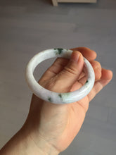 Load image into Gallery viewer, 56.4 mm certificated Type A 100% Natural green purple white Jadeite Jade bangle BL65-6232
