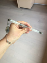 Load image into Gallery viewer, 18.5cm 100% Natural icy watery black/clear (水墨) Xiu Jade Serpentine hairpin AW26
