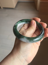 Load image into Gallery viewer, 58mm Certified 100% natural Type A dark green/purple Emerald Vale jadeite jade bangle PB93-8997
