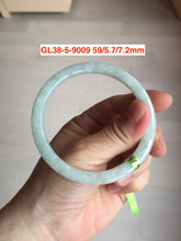 Load image into Gallery viewer, Sale! Certified type A 100% Natural green/white Jadeite bangle(different size with defects) group 2
