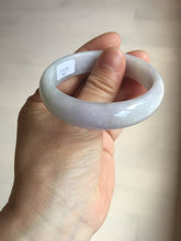 Load image into Gallery viewer, 51mm certified 100% natural Type A light green purple white jadeite jade bangle PB190-3883
