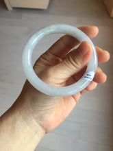 Load image into Gallery viewer, 56mm Certified Type A 100% Natural light green/purple/white round cut Jadeite bangle PD102-4908
