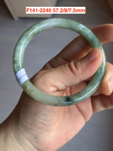 Load image into Gallery viewer, Sale! Certified type A 100% Natural green/white Jadeite bangle(different size with defects) group 2
