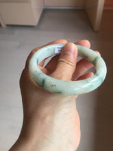 Load image into Gallery viewer, 57.7mm certified Type A 100% Natural light green/red/white Jadeite Jade bangle BP17-8109
