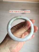 Load image into Gallery viewer, 54-63mm certified Type A 100% Natural dark green/white/black Jadeite Jade bangle group with defects GL1
