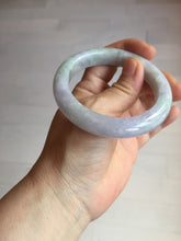 Load image into Gallery viewer, 54mm Certified Type A 100% Natural light green purple Jadeite Jade bangle PC98-9150
