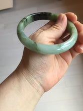 Load image into Gallery viewer, 61mm Certified 100% natural Type A dark green/sunny green/black/red/brown jadeite bangle PD82-9786
