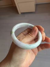 Load image into Gallery viewer, 54.4mm certified 100% natural Type A white/purple/green jadeite jade bangle BL49-6240
