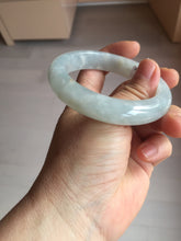 Load image into Gallery viewer, 55mm 100% natural type A icy watery light green yellow jadeite jade bangle Y155-5249
