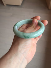 Load image into Gallery viewer, 57.3mm Certified Type A 100% Natural sunny green yellow Jadeite Jade bangle BS30-4414
