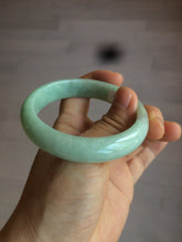 Load image into Gallery viewer, 55mm certified Type A 100% Natural apple green/purple Jadeite Jade bangle L145-2834
