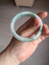 Load image into Gallery viewer, 54.7mm Certified Type A 100% Natural green Jadeite Jade bangle AU48-0237
